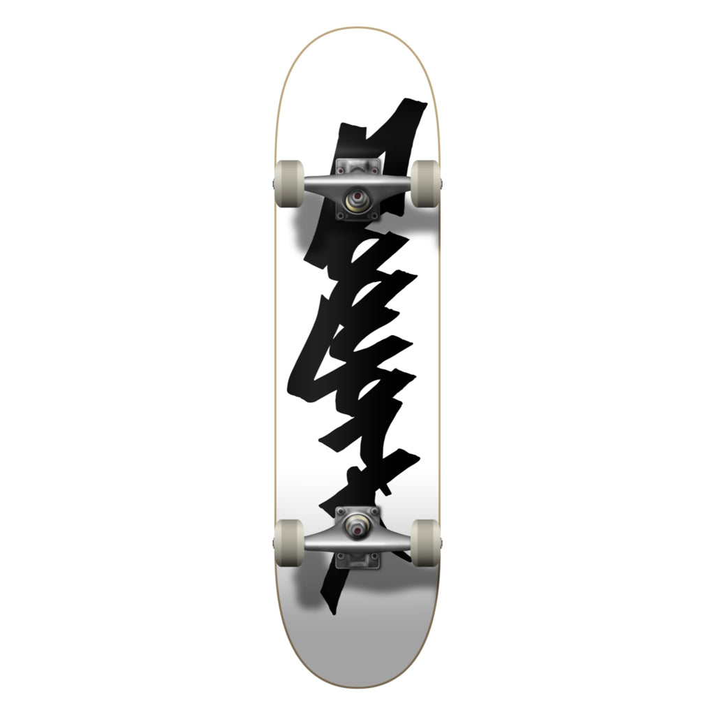 Zoo York OG 95 Tag White/Black Complete Skateboard - 8.00
