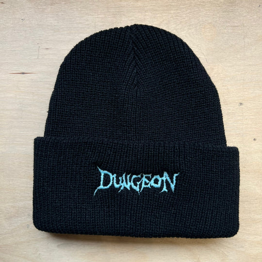 Dungeon Logo Beanie - Black/Blue