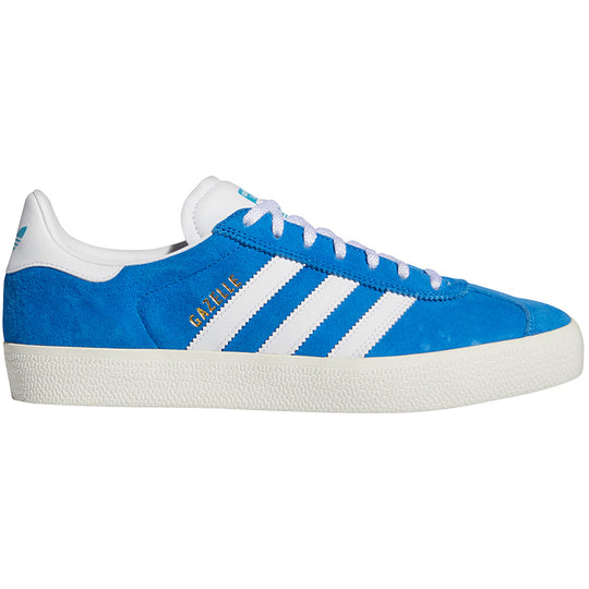 Adidas Skateboarding Gazelle Advance Skateboarding Shoes - Blue Bird/Cloud White/Chalk White