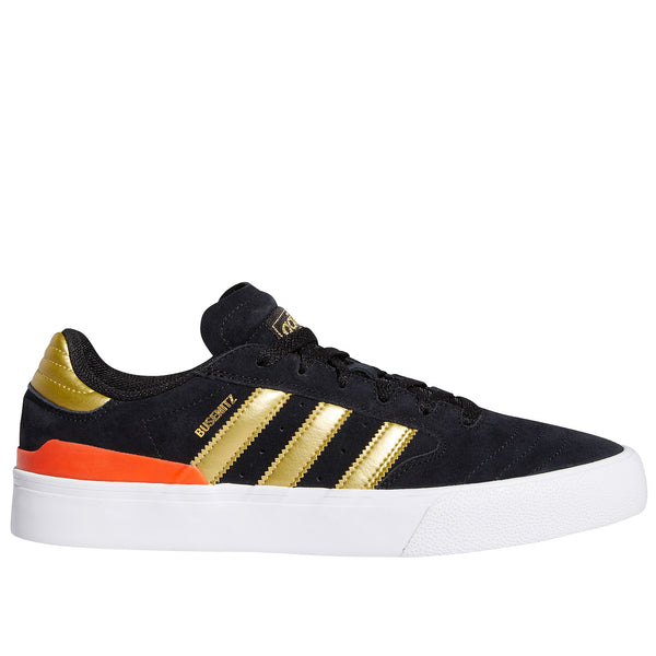 Adidas Skateboarding Busenitz Vulc II Shoes - Black/Gold/Red