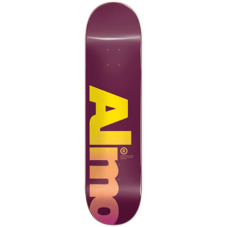 Almost Skateboards Fall Off Logo Skateboard Deck - 8.00