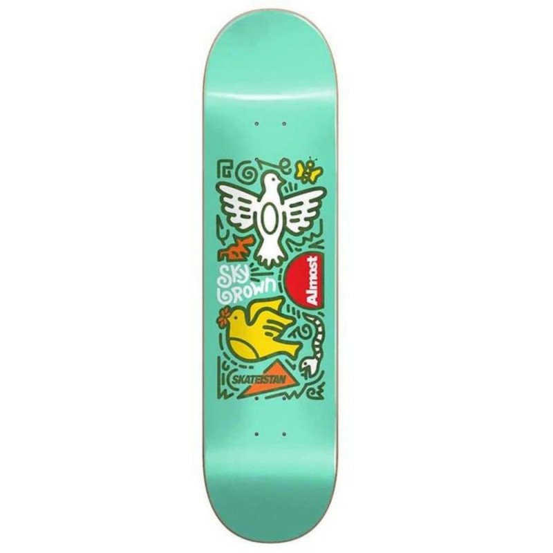 Almost Skateboards Sky Brown Doodle Skateistan Skateboard