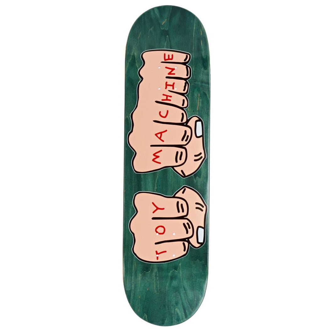 Toy Machine Fists Large Skateboard Deck - 8.25