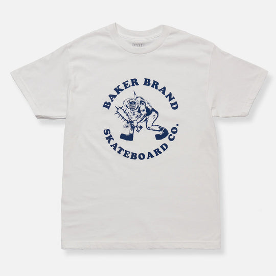 Baker Slugger Tee - White
