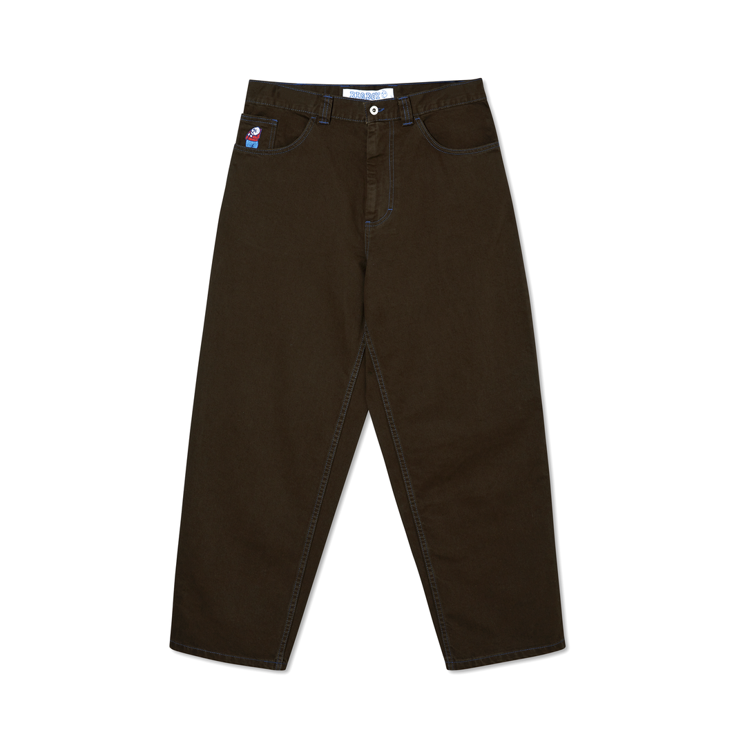 Polar Skate Co. Big Boy Jeans - Brown / Blue – Slugger Skate Store Polar Skate Co. Big Boy Jeans - Brown / Blue – Slugger Skate Store