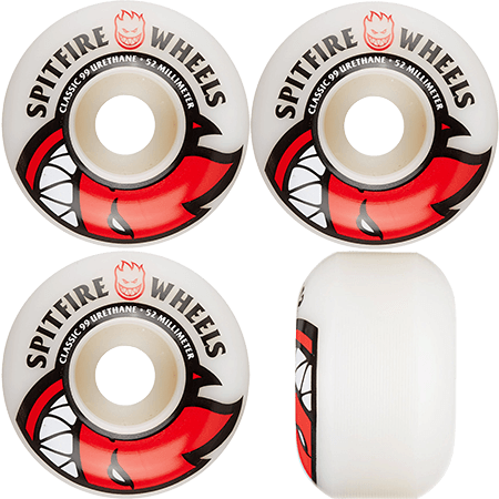 Spitfire Bighead Red 52mm Skateboard Wheels