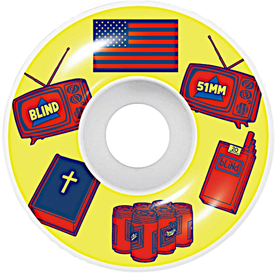 Blind Skateboards American Icons Skateboard Wheels - 51mm