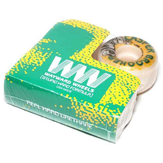 Wayward Wheels Pro Formula - Casper Brooker Funnel Cut Skateboard Wheels - 53mm