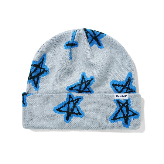 Butter Goods Star Beanie - Grey