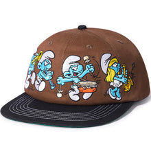 Butter Goods x The Smurfs - Band 6 Panel Cap Brown/Black