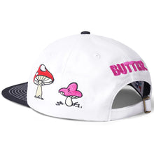 Butter Goods x The Smurfs - Mushroom 6 Panel Cap White/Black