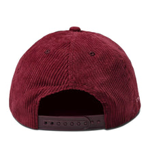 Call Me 917 "Call Me" 6 Panel Corduroy Snapback Cap - Burnt Red