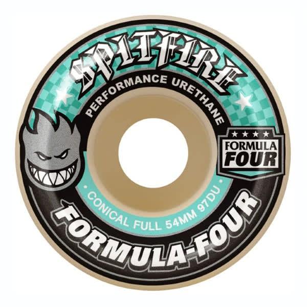 Spitfire Formula Four Conical Full 97D Skateboard Wheels - 56mm