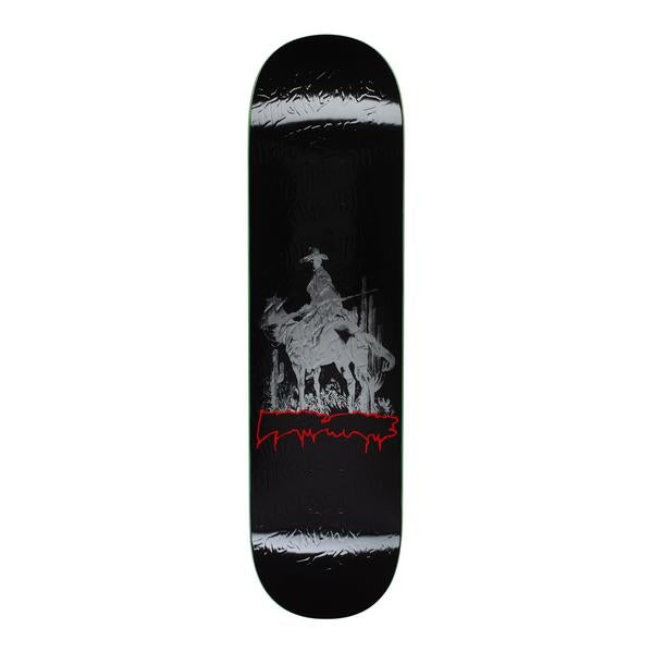 Fucking Awesome Cowboy Na-Kel Smith Black Skateboard Deck - 8.18