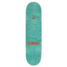 Deathwish Gang Logo Earth Skateboard Deck  - 8.25