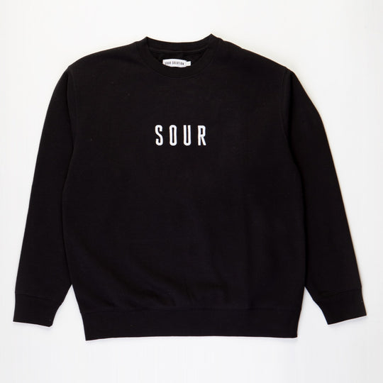 Sour Solution Skateboards Gustav Premium Crew Sweatshirt - Black