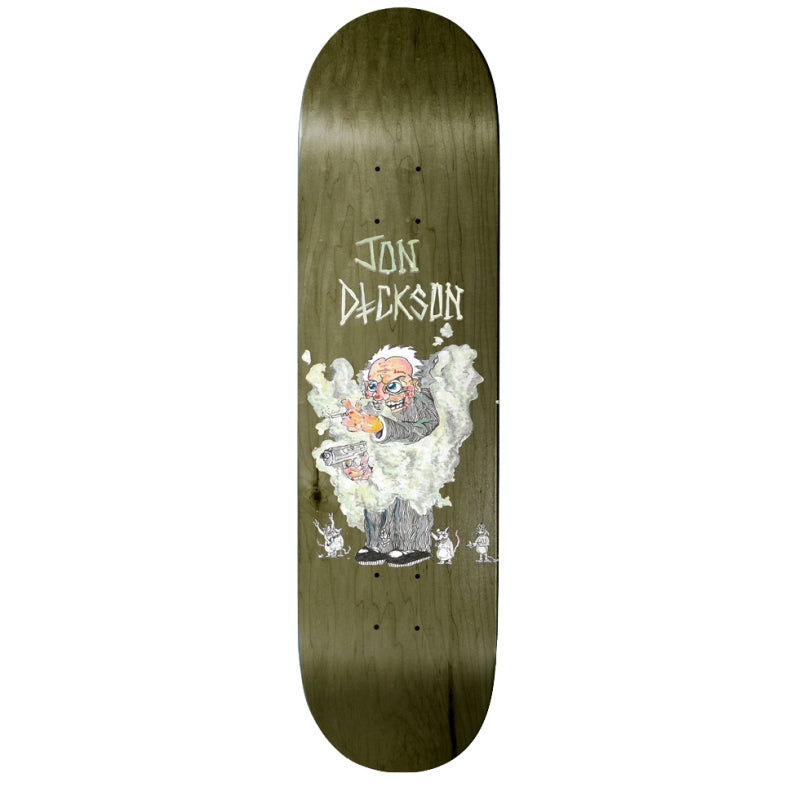 Deathwish Jon Dickson Mice & Men Skateboard Deck - 8.3875