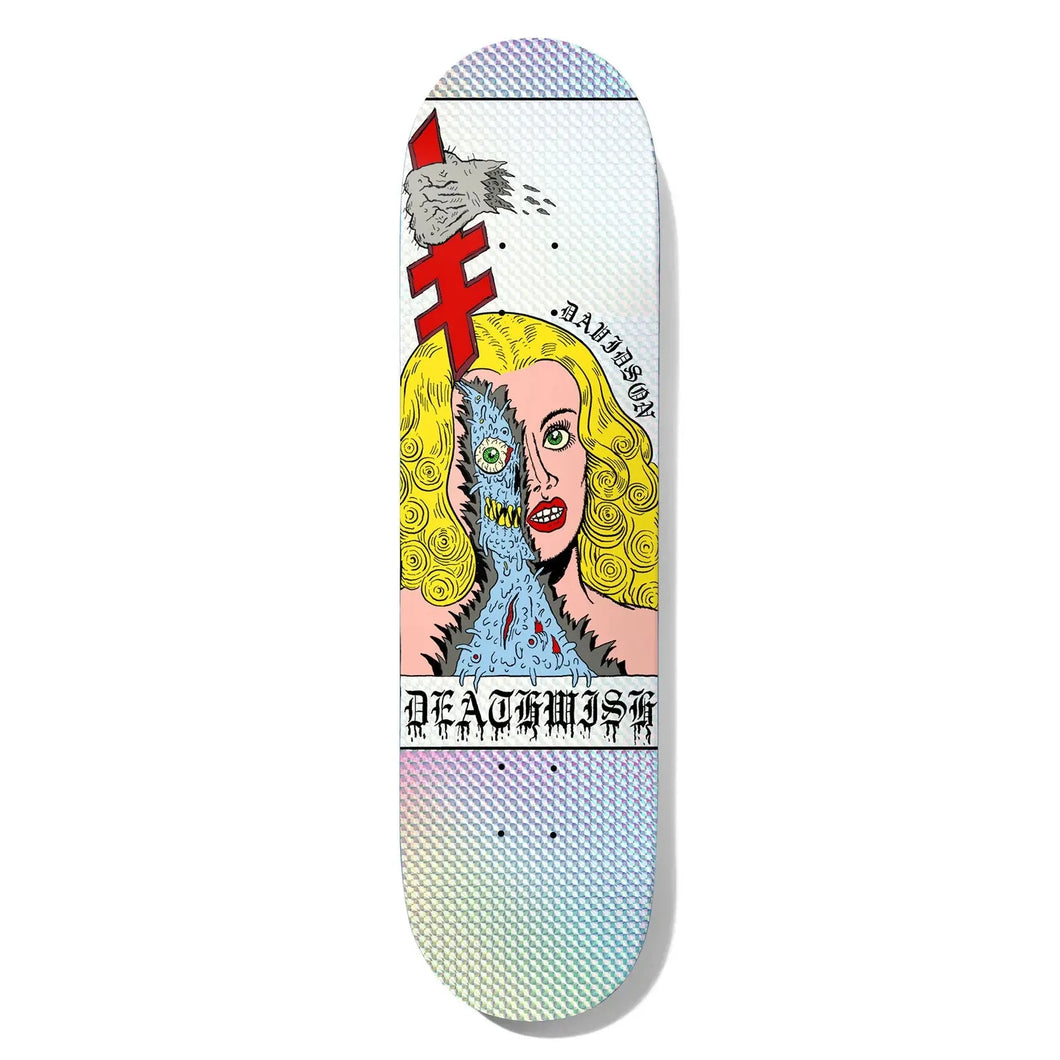 Deathwish Julian Davidson Fake Skin Skateboard Deck - 8.0