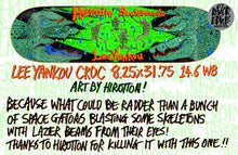 Heroin Skateboards Lee Yankou Croc Skateboard Deck - 8.25