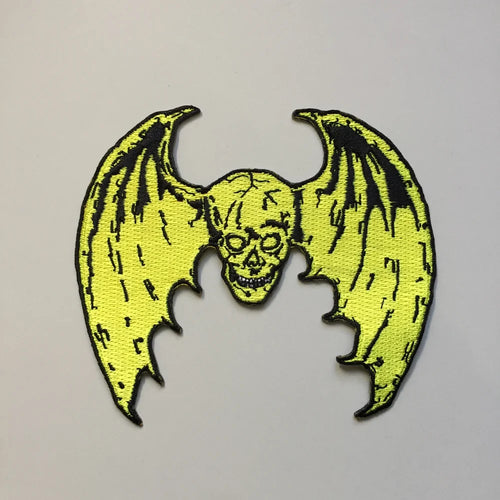 Dungeon Skull Bat Embroidered Patch