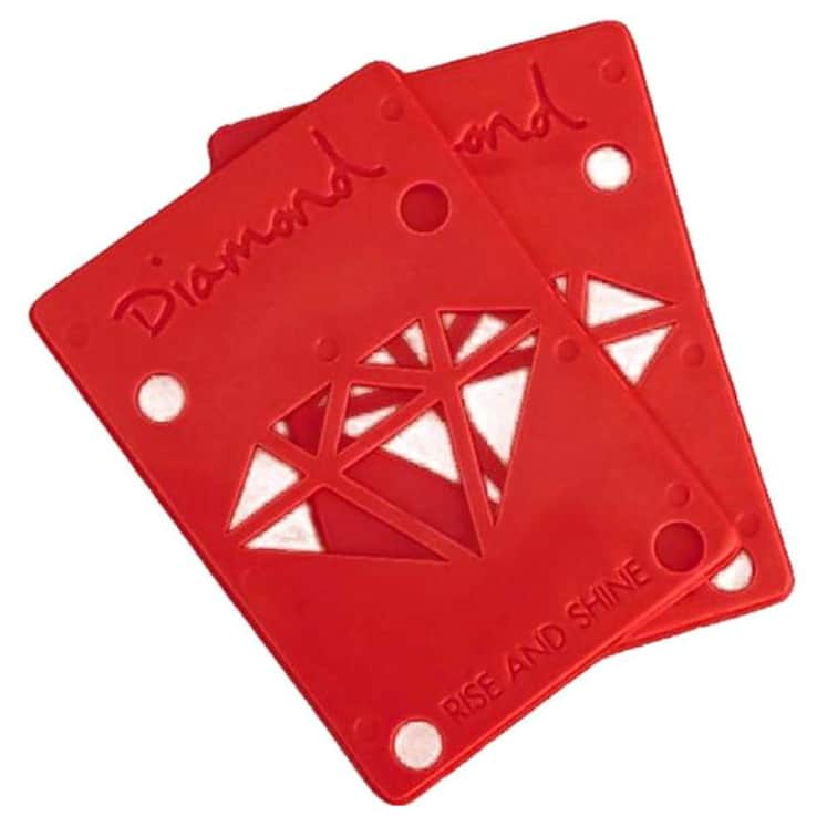 Diamond Supply Co. Rise and Shine Rider Pads Red - 1/8
