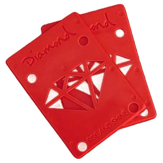 Diamond Supply Co. Rise and Shine Rider Pads Red - 1/8"