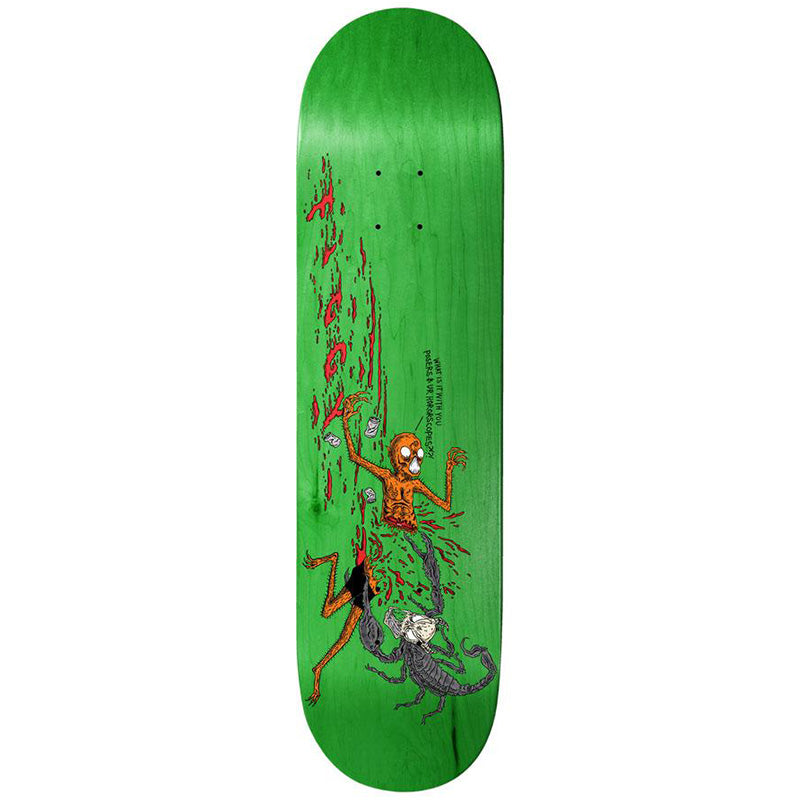 Baker Skateboards Figgy Wizardry Neckface Skateboard Deck - 8.125