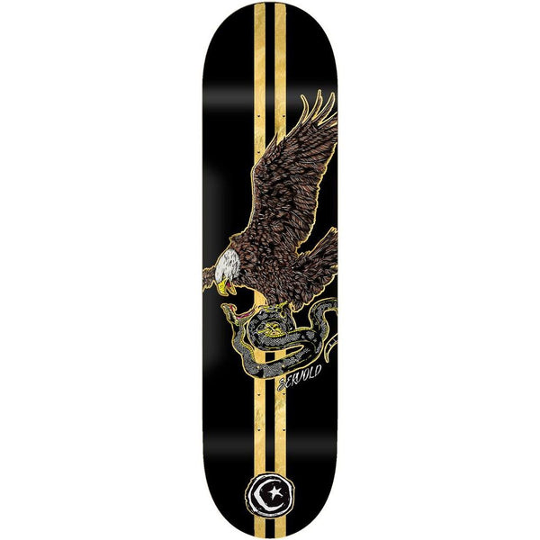 Foundation Dakota Servold French Eagle Skateboard Deck Black - 8.25
