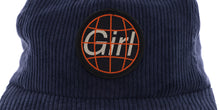 Girl Skateboards International Cord Snapback Cap - Navy