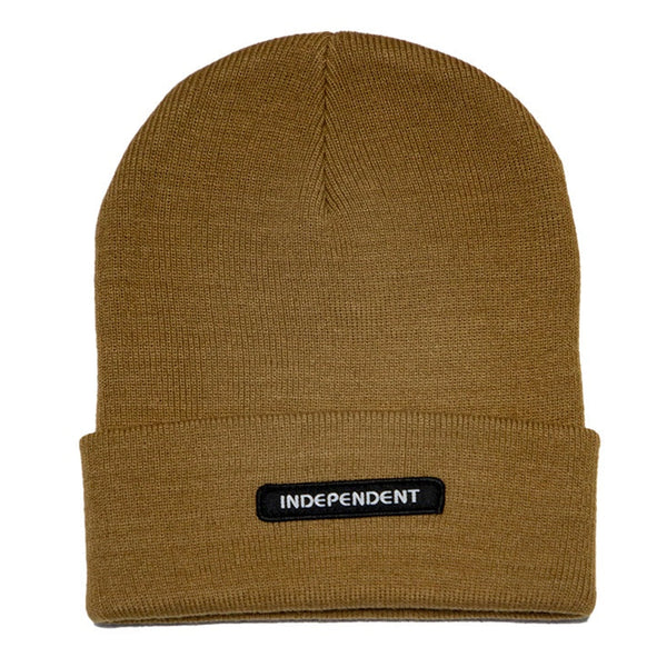 Independent Truck Co Groundwork Beanie - Saddle Brown