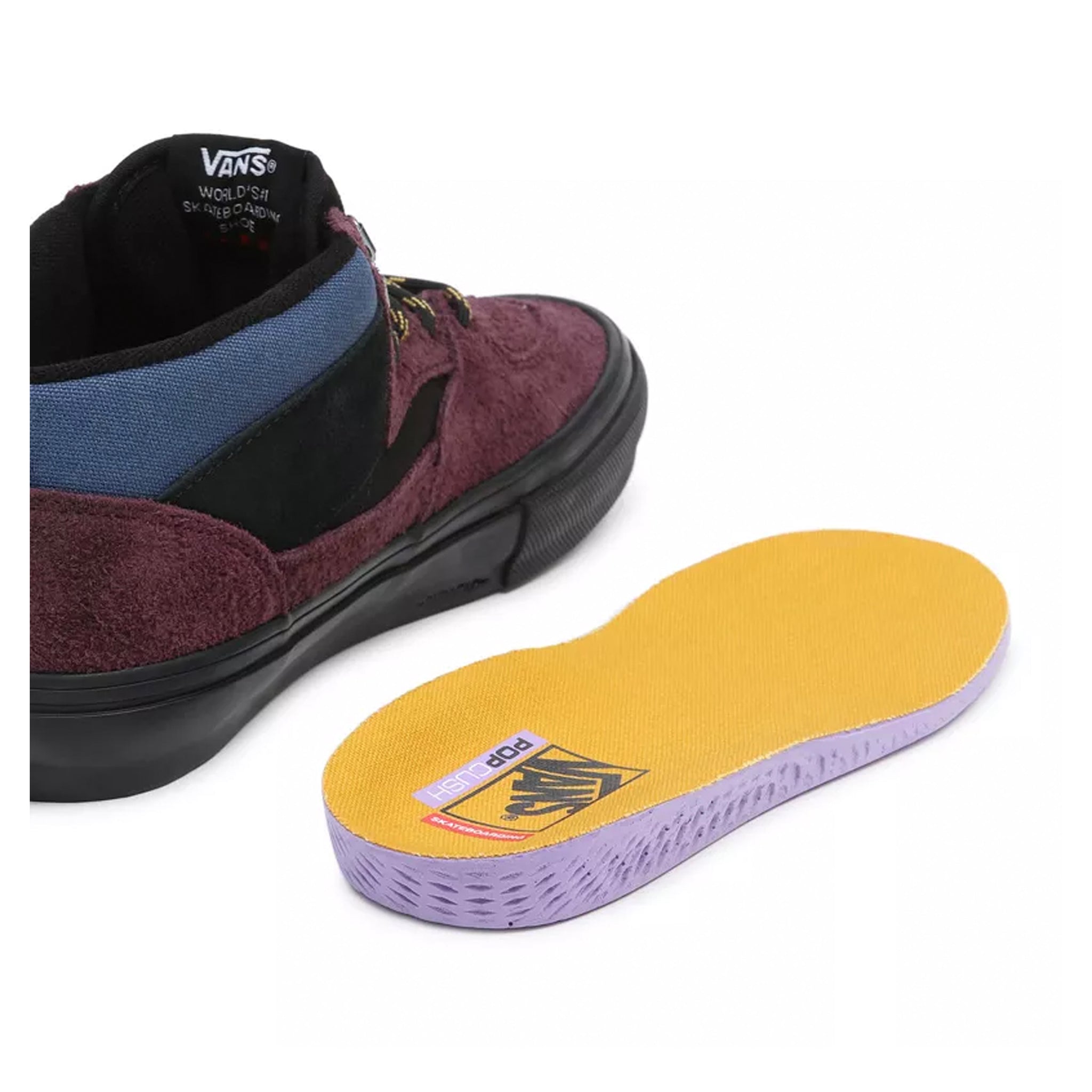Vans Skate Half Cab Skate Shoes Outdoor Purple/Black Slugger Skate