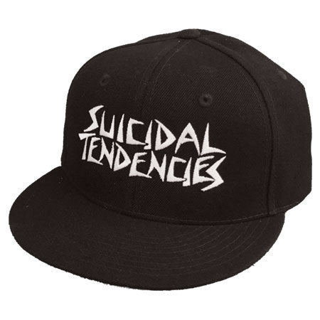 Suicidal Tendencies OG Logo Embroidered Snapback Cap - Black