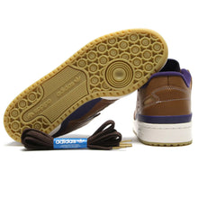 adidas Skateboarding Heitor Forum 84 Low ADV Skate Shoes - Wild Brown / Cardboard / Dark Brown