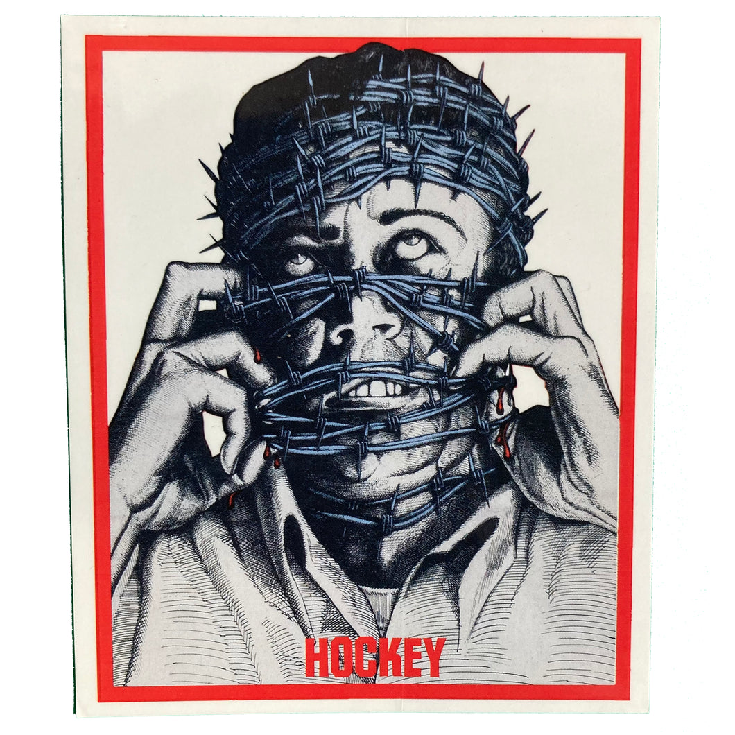 Hockey Skateboards - Barbed Wire Sticker