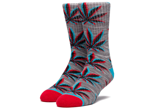 Huf Static Plantlife Socks - Grey Heather