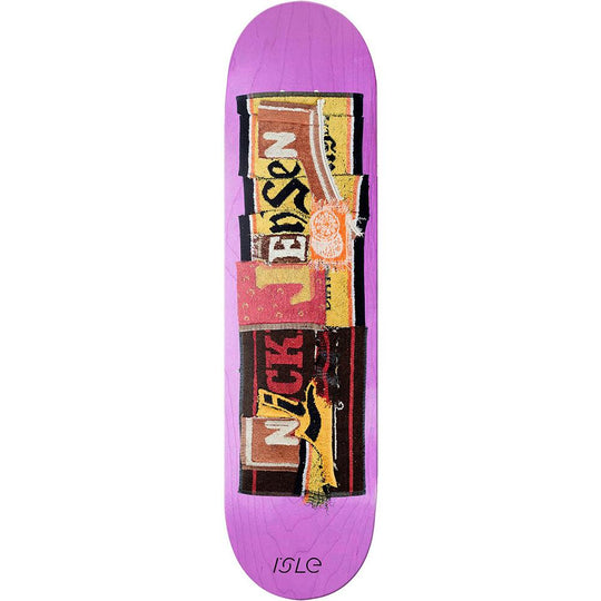 Isle Skateboards Pub Series Nick Jensen Skateboard Deck - 8.00