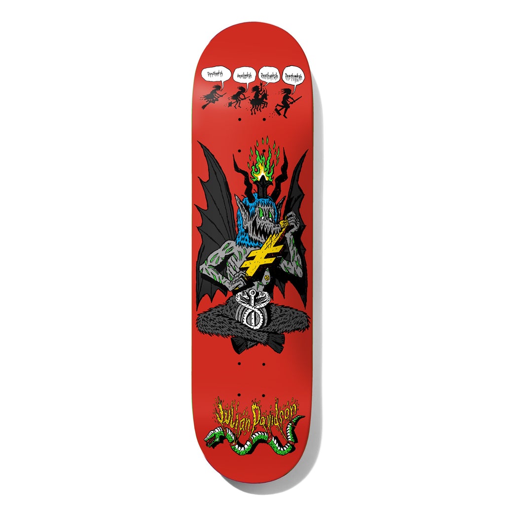 Deathwish Skateboards Julian Davidson Exorcism Failed Skateboard Deck - 8.00