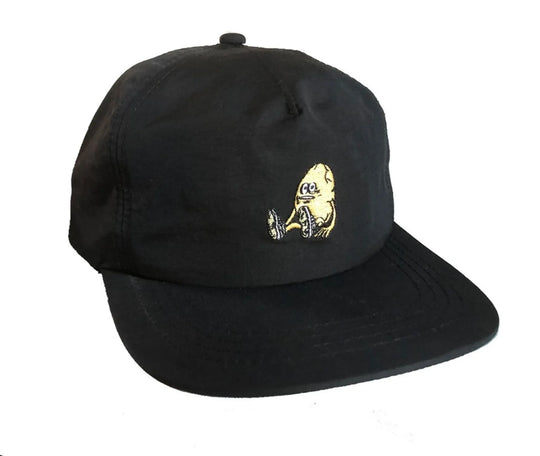 Heroin Skateboards The Egg Nylon Snapback Cap - Black