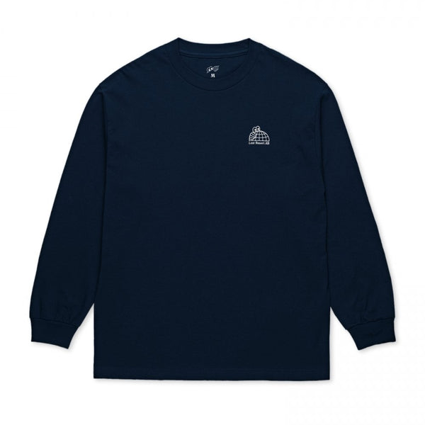 Last Resort AB Half Globe Long Sleeve T-Shirt - Navy