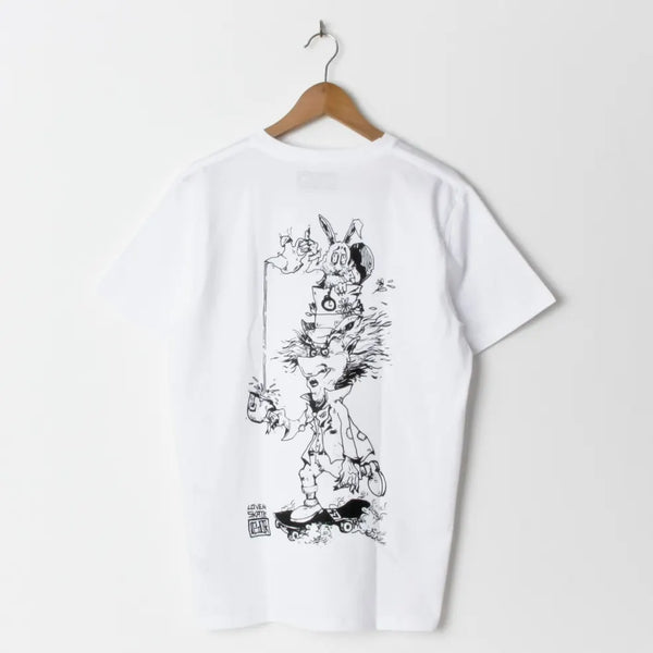 Lovenskate Mad Hatter T-Shirt - White