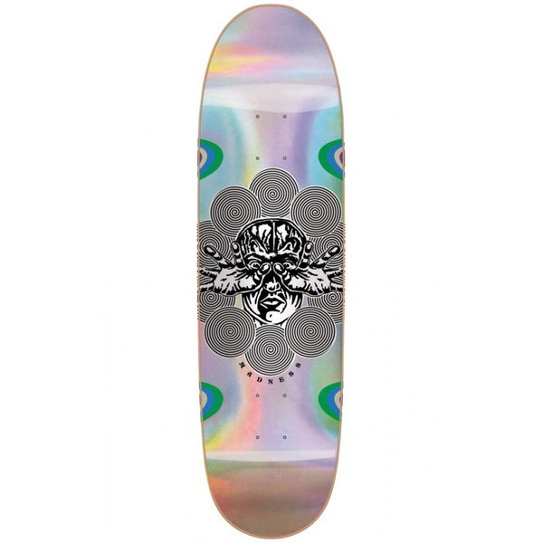 Madness Skateboards Manipulate R7 Holographic Shaped Skateboard Deck - 9.00