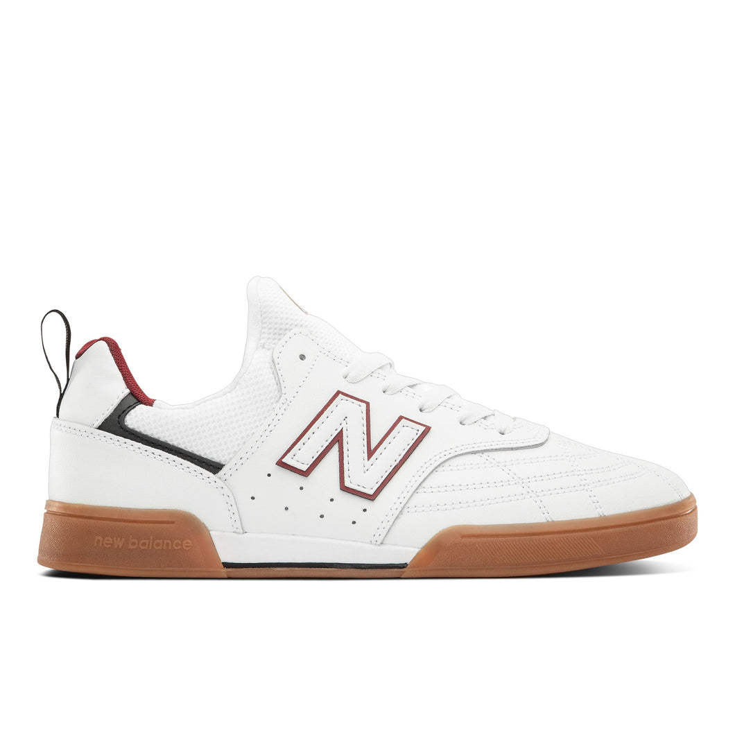 New Balance Numeric 288 Skateboard Shoe - White/Black/Gum