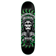 Zero Skateboards Chris Cole MMXX Green Skateboard Deck - 8.25