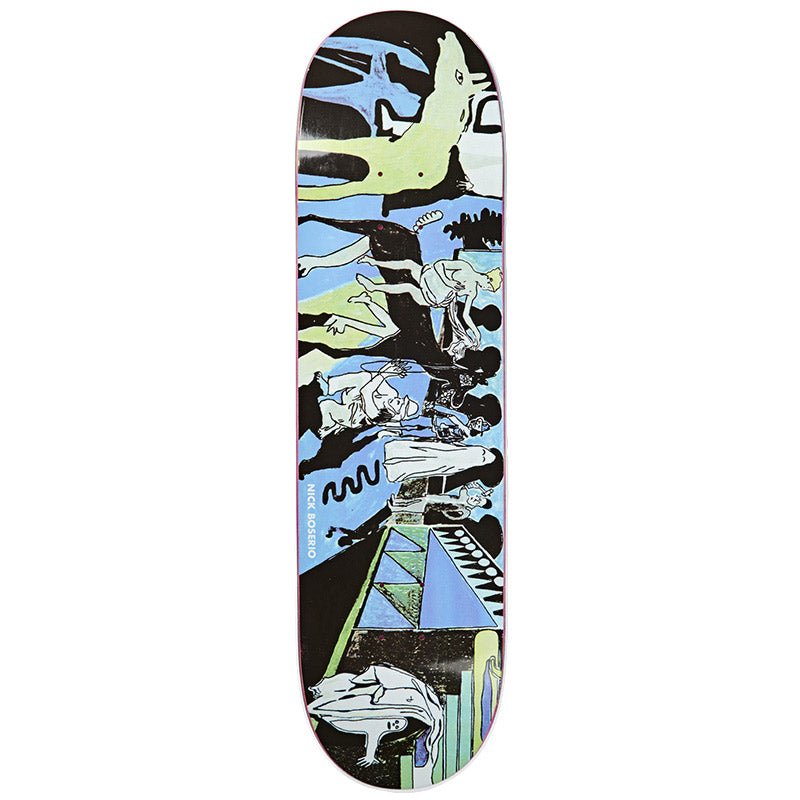 Planche Skate Polar Skate Co. Nick Boserio 8.5" - Graphique "Run Cleo", Neuve