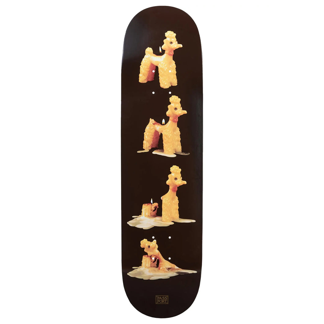 Pass-Port Candle Series - Poodle Skateboard Deck - 8.5