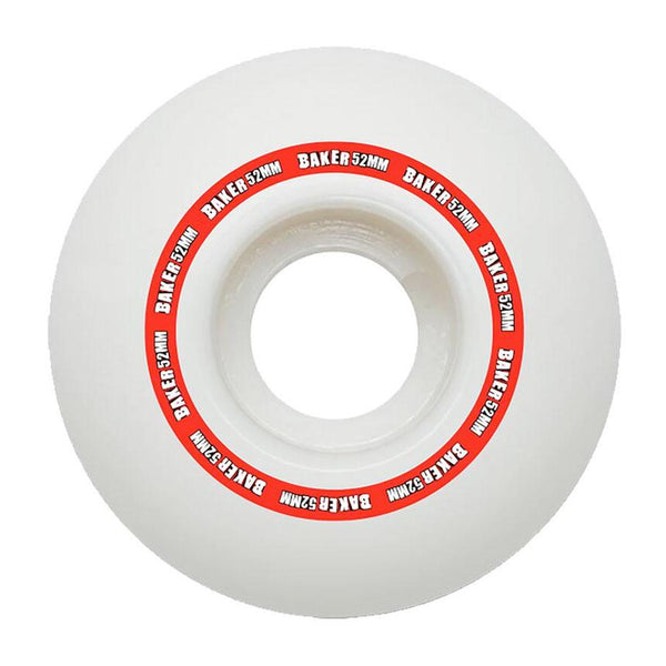 Baker Skateboards Red Stripe Wheel - 52mm