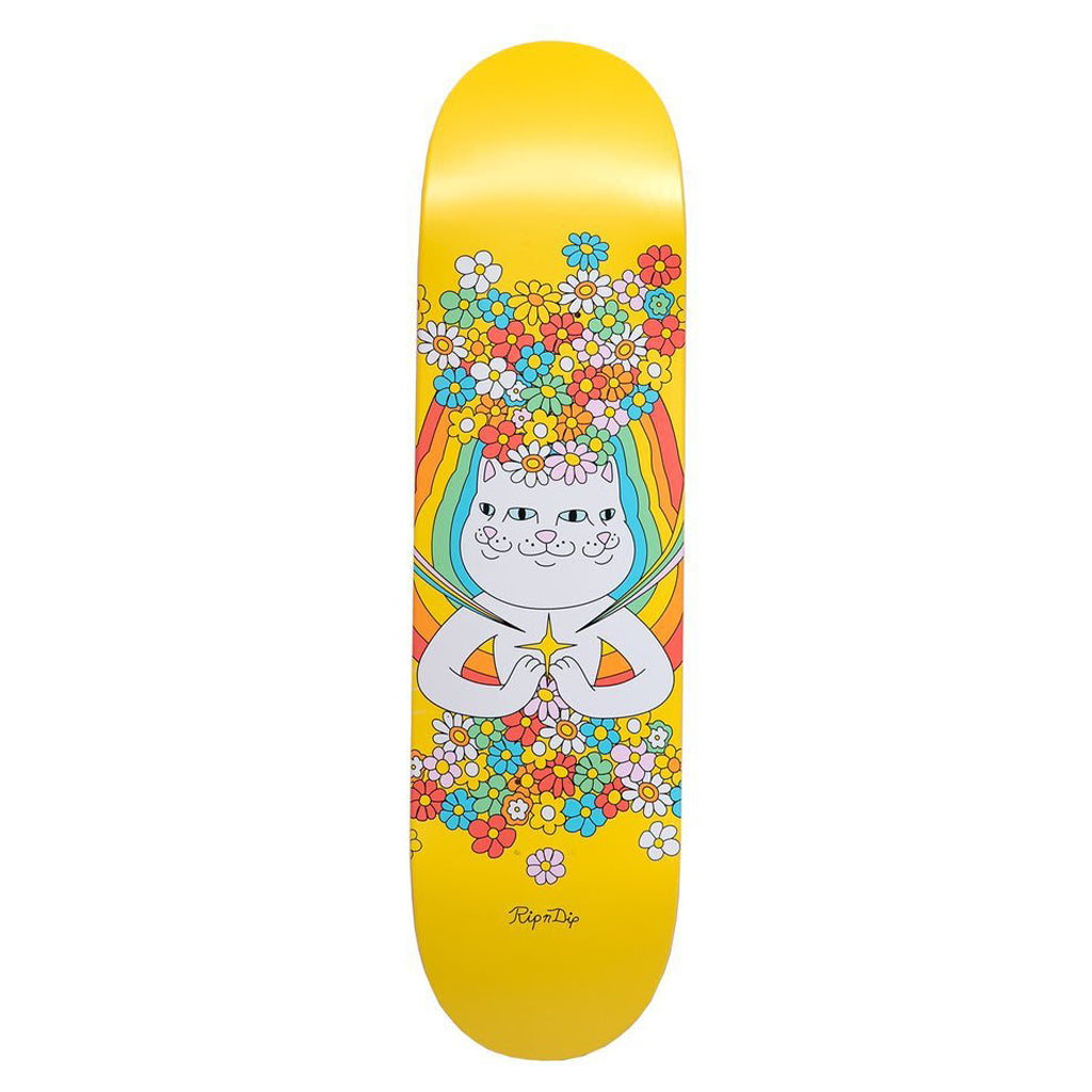 RIPNDIP Cerberus Yellow Skateboard Deck - 8.00