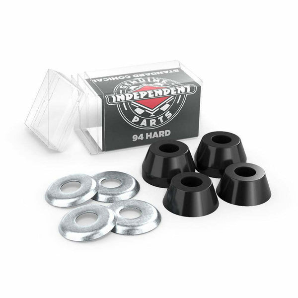 Independent Trucks Suspension Cushions Hard Conical Bushings 94A - Black