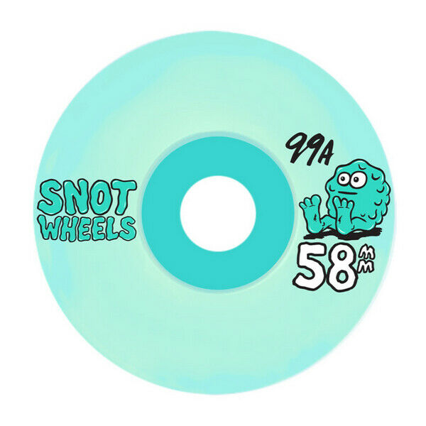 Snot Wheel Co Team Conical 58MM 99A - Pale Teal