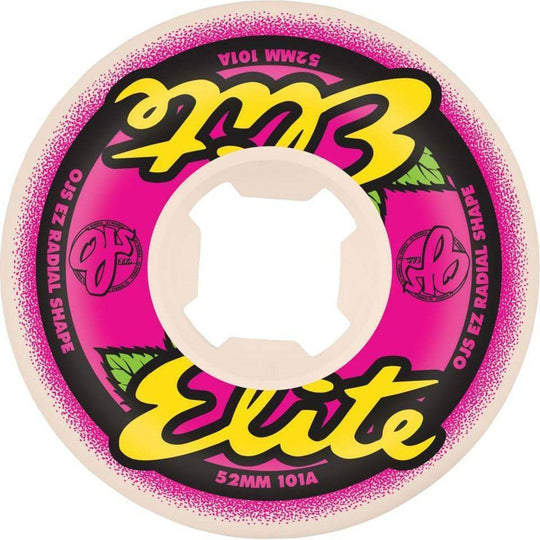 OJ Wheels Elite EZ Edge 101A Skateboard Wheels - 52mm